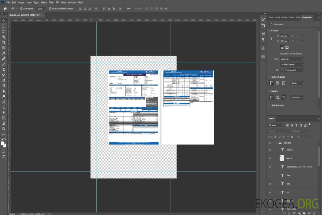 Modèle Word et PDF de facture de services publics pour les entreprises INDE TPWODL template